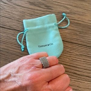 Tiffany & Co Somerset Mesh Ring